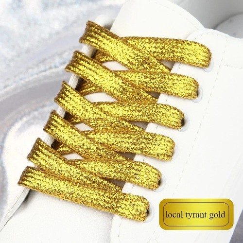 Glitter laces sparkly metallic - laces,
