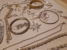 Mixed Gold Toned Scrap Costume