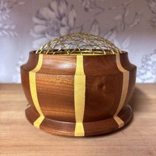 Vintage Lancroft Wooden Vase