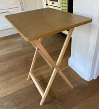 PINE FOLDING TV TABLE (HEIGHT 26"/WDITH 19"/DEPTH 15")