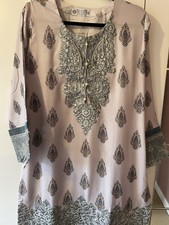 Munira designer pakistani linen winter suit