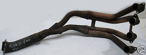 Front exhaust downpipes - front,