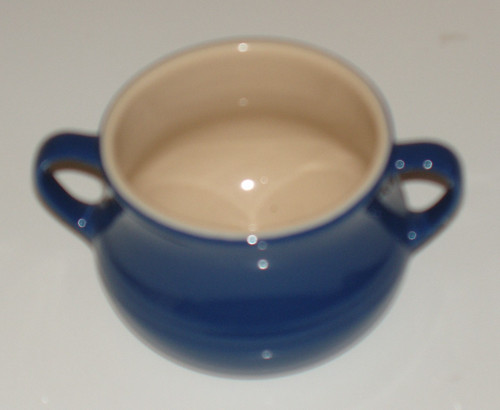 Creuset blue soup bowl - blue,