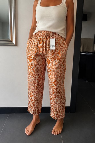 Zara women rust orange - zara,