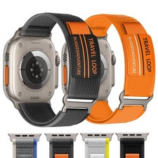 For Apple Watch Strap Ultra 1/2/3 SE 3 Series 7/8/9/10/11 Band Nylon Trail Loop