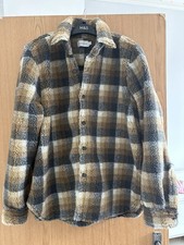 Teddy fleece overshirt jacket