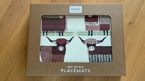 Denby set placemats - 6,