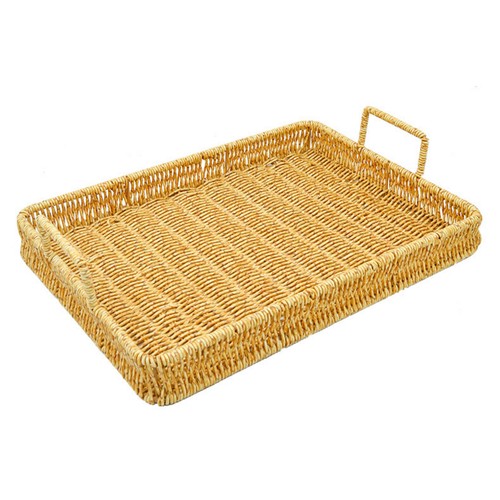 Wicker serving basket - serving, with