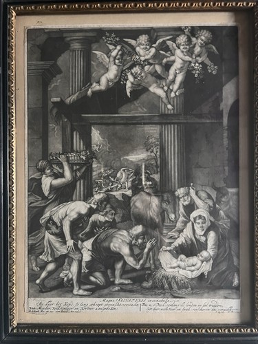 Dutch engraving from - n, poussin