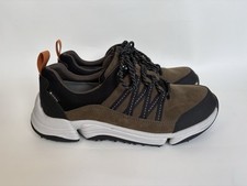 Clarks Trigenic G-shell Goretex Green Nubuck Ladies Walking Shoes Size 5 D