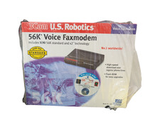 3Com U.S. Robotics 56K Voice Faxmodem Vintage