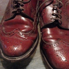 Vintage Brown Leather Men's