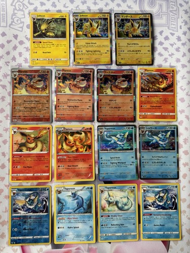 Pokémon tcg jolteon flareon - tcg,