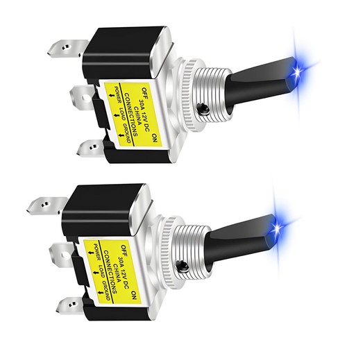 Waterproof toggle switch - waterproof, 2x