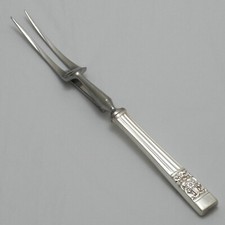 HAMPTON COURT Design Oneida Community Silver Service Cutlery Meat Carving Fork