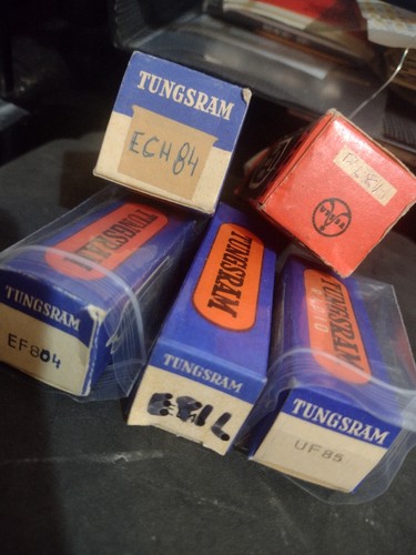 Radio valves collection - radio/tv,