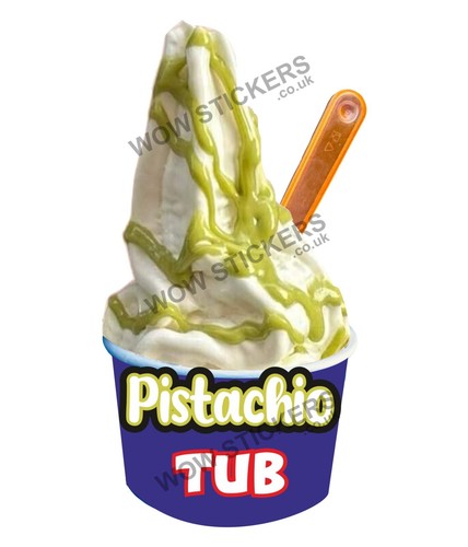 Ice cream van - , sticker