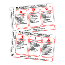 Student Midwife Red Flags Card
