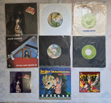 ** Alice Cooper  - 7" Vinyl Singles + 2 CD Singles