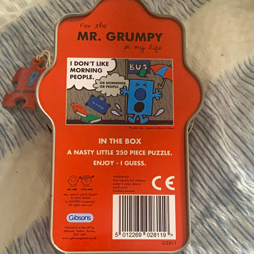 Gibsons grumpy men - gibsons, mr