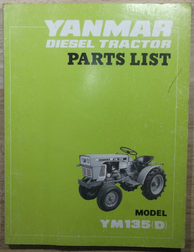 Yanmar ym135 ym135d tractor - yanmar,