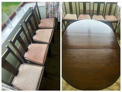 Vintage solid wood double - wood,