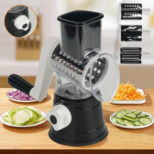 Rotary vegetable slicer - vegetable,
