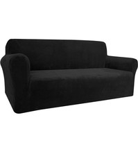Granbest Black Velvet Sofa