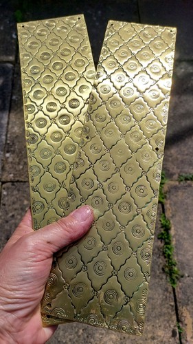 Antique elsley brass finger - antique,