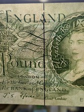 Error one pound note, Fforde