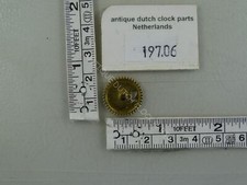 HOUR TUBE ANNO 1750 SAW TOOTH