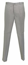 Khaki 60S 70S Retro Mod Vintage Sta Press Trousers