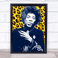 Jimi Hendrix Yellow Leopard
