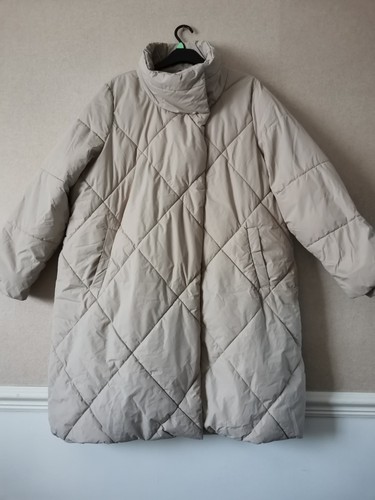 Ladies padded puffer coat - puffer,