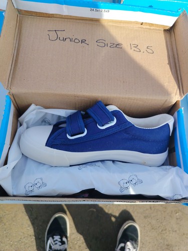 Blue kids shoes size 5 - size, 13.5