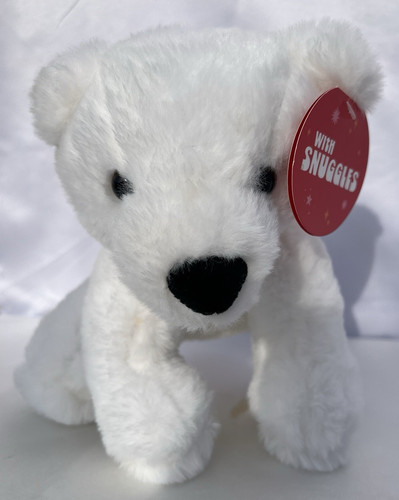 Polar bear plush soft - , toy