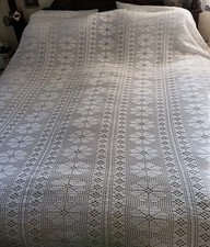 Hand Crocheted Cotton White