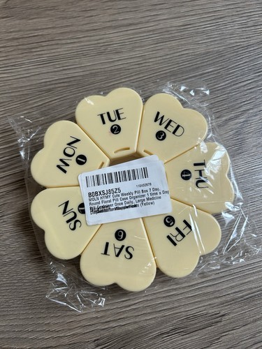 Brand new weekly pill box - weekly,