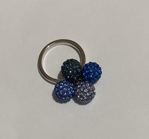 Genuine swarovski blue grey - genuine,
