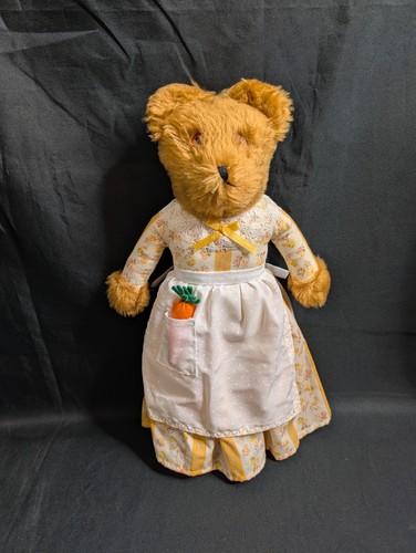 Vintage long teddy - teddy, yellow