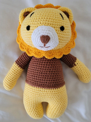 Lion animal amigurumi - lion,