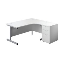 First Right Hand Radial Desk