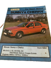 Autodata NISSAN SUNNY CHERRY