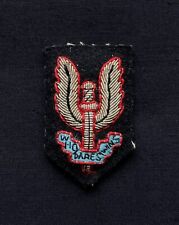 1950/60s SAS Special Air Service Officers Bullion Padded Original Beret Badge
