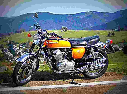 Honda 500 1977 - cb, photo