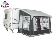  Dorema Quattro 275 Charcoal Caravan Porch Awning 25mm Steel Frame 2025
