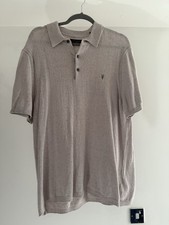 All Saints Polo Beige M