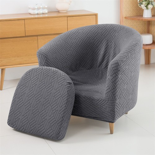 Jacquard tub chair cover - chair, with