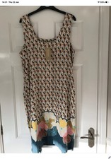 NEXT Linen Blend Shift Dress