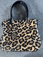 Dune Leopard Animal Print Handbag